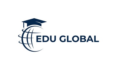 world education logo design vector graphic icon.