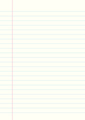 Paper line vector background , notebook in a line