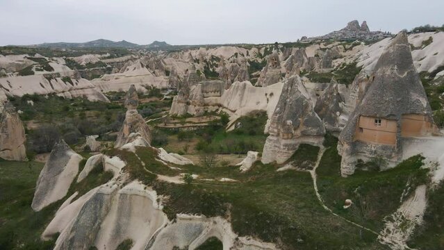 Cappadocia, This shot is  from Cappadocia which located in the center of Turkey. Cappadocia is an ancient region of Anatolia. The landscape is so beautiful and rich of history.