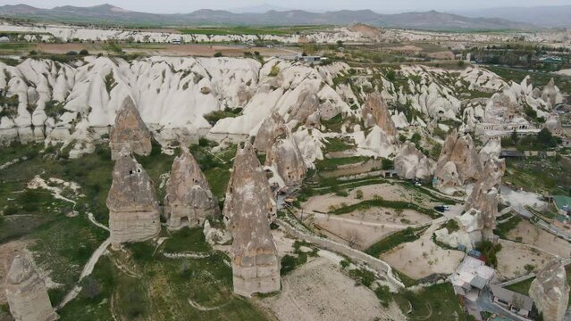 Cappadocia, This shot from Cappadocia which located in the center of Turkey. Cappadocia is an ancient region of Anatolia. The landscape is so beautiful and rich of history.