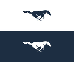 Horses logo design