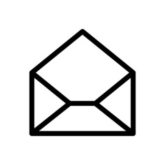 Mail Icon Design Vector Illustrator (Editable Stroke)