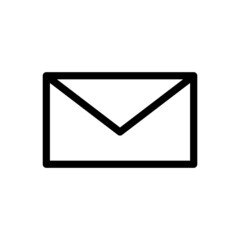 Mail Icon Design Vector Illustrator (Editable Stroke)
