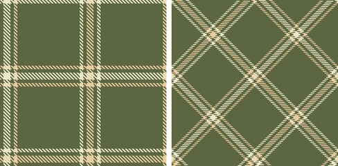 Set seamless plaid wallpaper background.