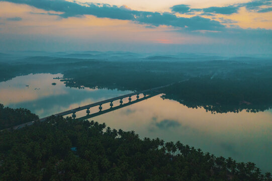Kerala Landscape - Calicut Bridge 