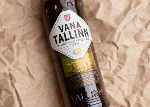 Vana Tallinn liqueur bottle