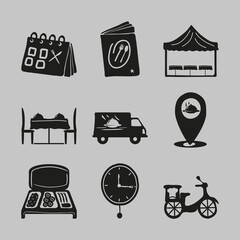 icons restaurant catering service