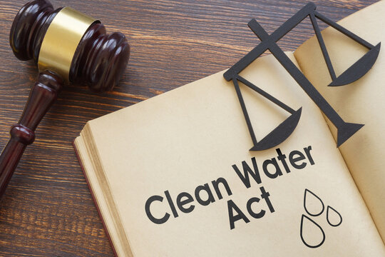 Clean Water Act is shown using the text