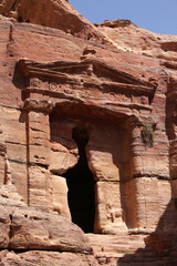 The Lion Triclinium tomb, Petra, Jordan