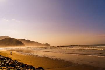 Mar - Praia - Nascer do sol - Navegantes - Santa Catarina