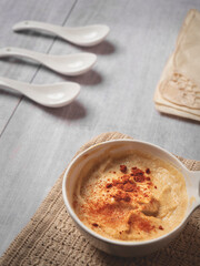 Hummus con paprika