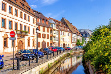 Altstadt, Wissembourg, Frankreich 