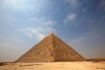 Foto op Canvas The Pyramid of Chefren, Giza, Egypt © Massimo Pizzotti
