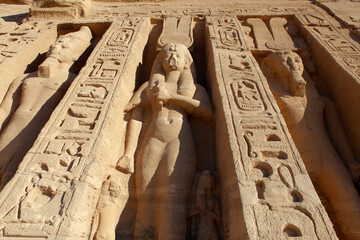 Nefertari's Temple at Abu Simbel, Aswan, Egypt