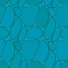Obraz premium Abstract sea stones seamless pattern for fabrics and packaging and gifts and cards and kids and wrapping paper