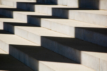 Abstract steps and shadows.
