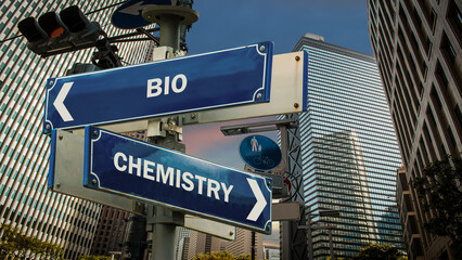 Street Sign Bio versus Chemistry