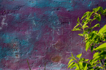 Abstract texture. 2d illustration. Expressive handmade oil painting on canvas. Wide brushstrokes....