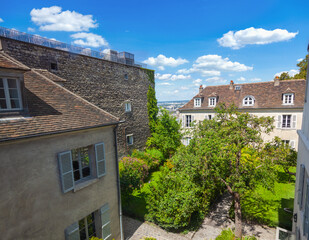 Courtyard in the Montmartre district