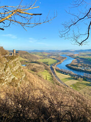 View from Kinnoull Hill, Scotland