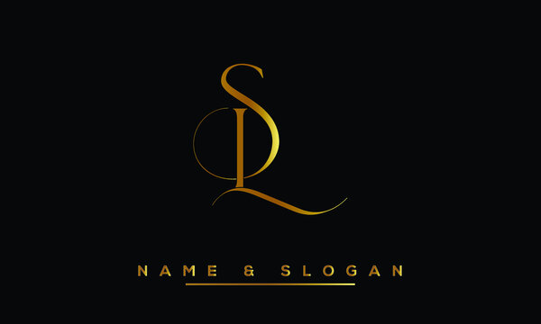 LS,  SL,  L,  S    Abstract  Letters  Logo  Monogram