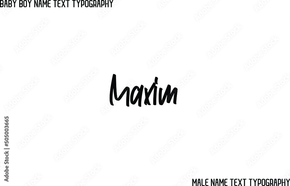 Aufkleber cursive alphabetical text design 