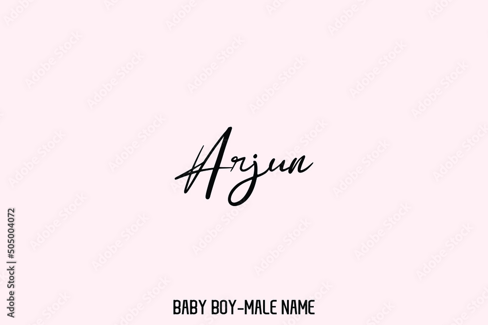 Aufkleber cursive alphabetical text design 