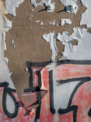 Schäden an der Wand