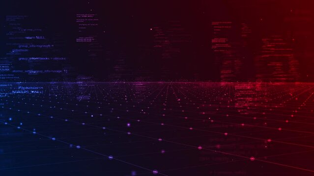 4K code background - Loopable