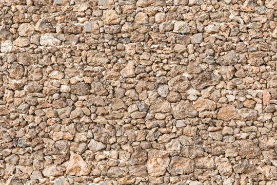 Dry stone wall seamless repeating texture or pattern