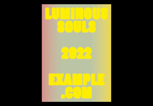 Event Poster Layout