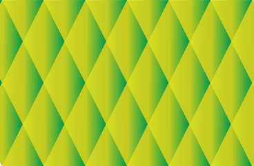 Abstract geometric vector background with green gradient color