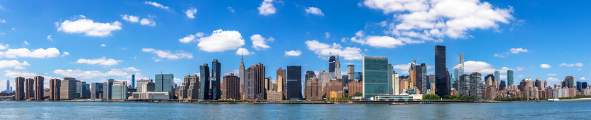 Manhattan cityscape in New York