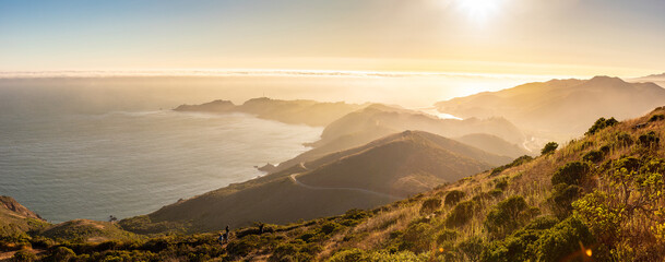 Marin Headlands in San Francisco - Powered by Adobe