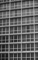 Tile pattern of windows and frames