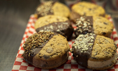 Ice Cream Sandwich Cookie Treat