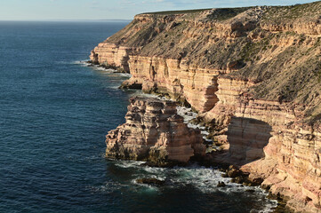 Fototapeta na wymiar Coastal Cliffs Kalbarri Western Australia