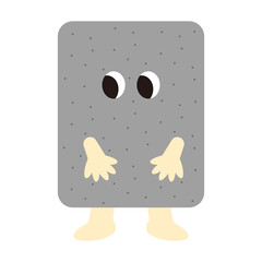 ぬりかべのイラスト