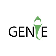 Genie icon logo free vector