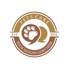 PETS CARE LOGO , VETERINARY LOGO