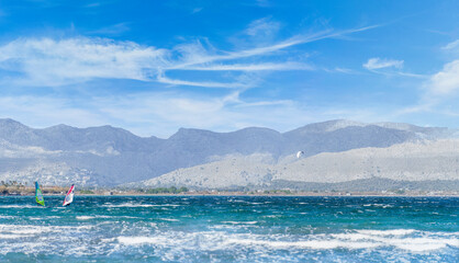 pollensa port landscape