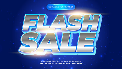 Flash Sale Editable Text Effect