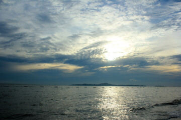 Obraz premium sunset on the beach