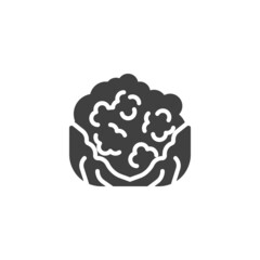 Cauliflower vector icon