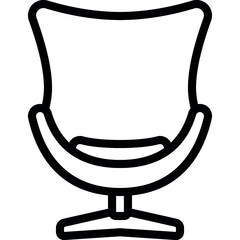 Modern Chair Icon