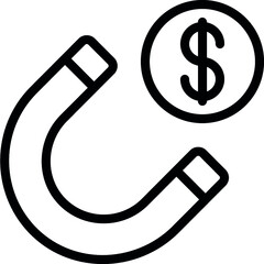 Money Magnet Icon
