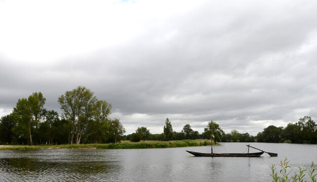 Gabares sur la Loire