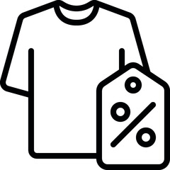 Discount Clothing Icon