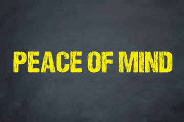 Peace of mind