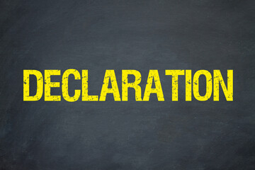 Declaration